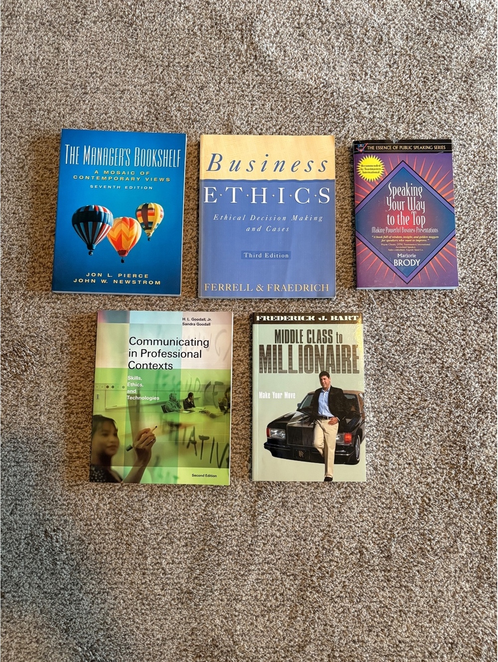 Business Management Bookshelf